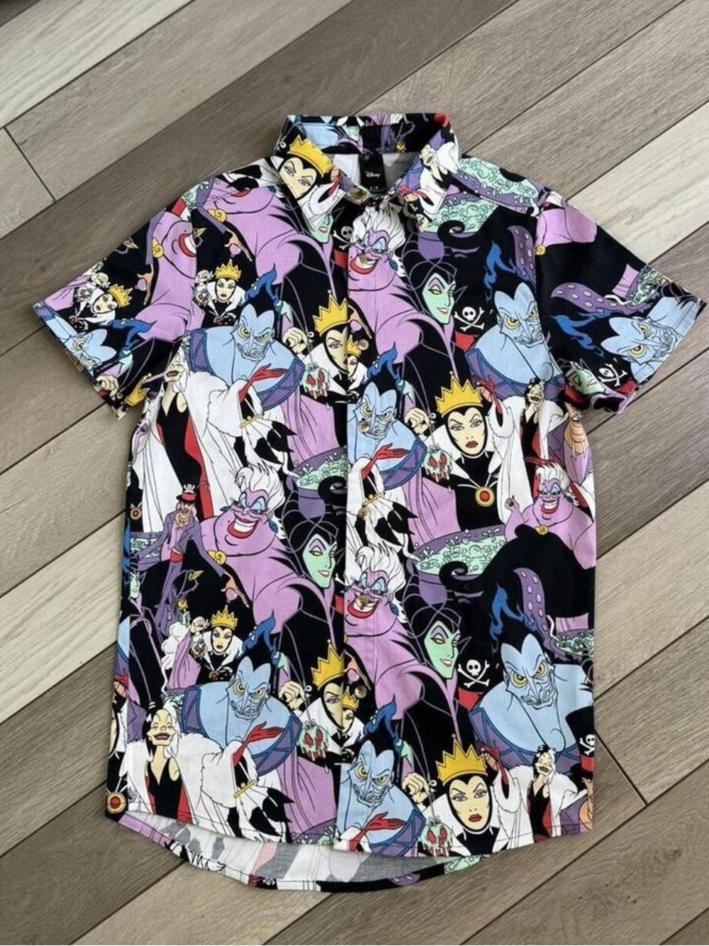 Disney Villains Button-Up Shirt by Cakeworthy